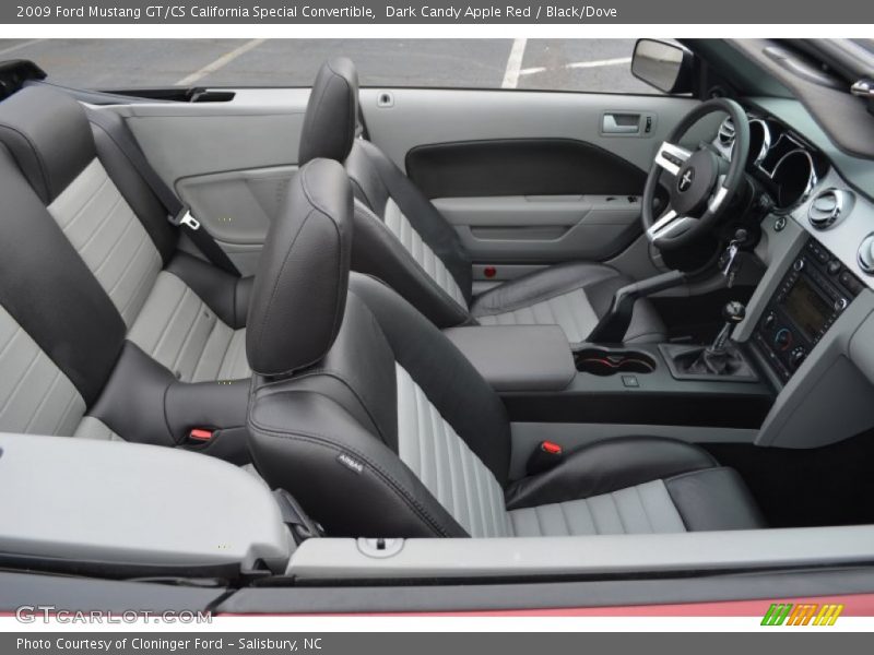  2009 Mustang GT/CS California Special Convertible Black/Dove Interior