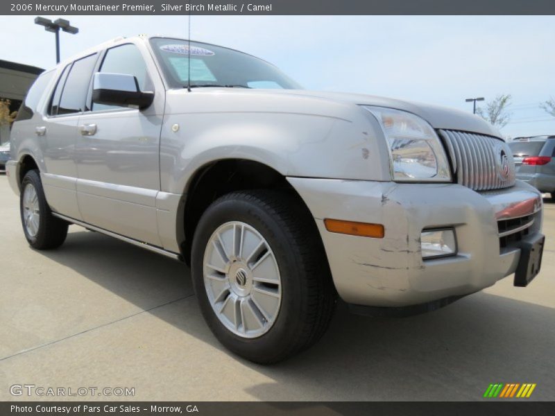 Silver Birch Metallic / Camel 2006 Mercury Mountaineer Premier