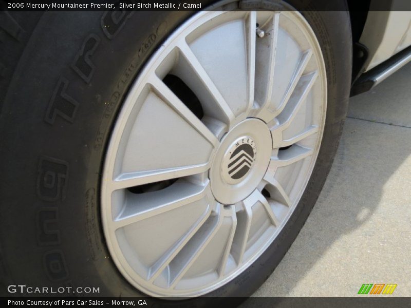 Silver Birch Metallic / Camel 2006 Mercury Mountaineer Premier