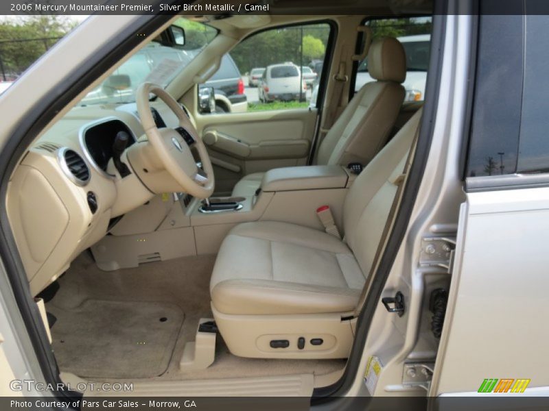  2006 Mountaineer Premier Camel Interior