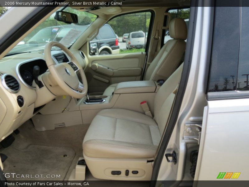  2006 Mountaineer Premier Camel Interior