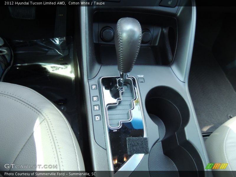 Cotton White / Taupe 2012 Hyundai Tucson Limited AWD