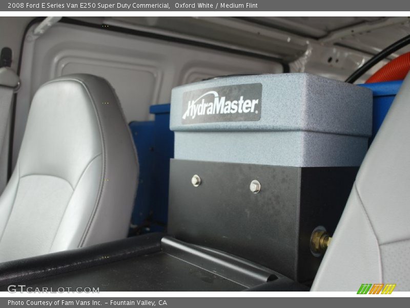 Oxford White / Medium Flint 2008 Ford E Series Van E250 Super Duty Commericial