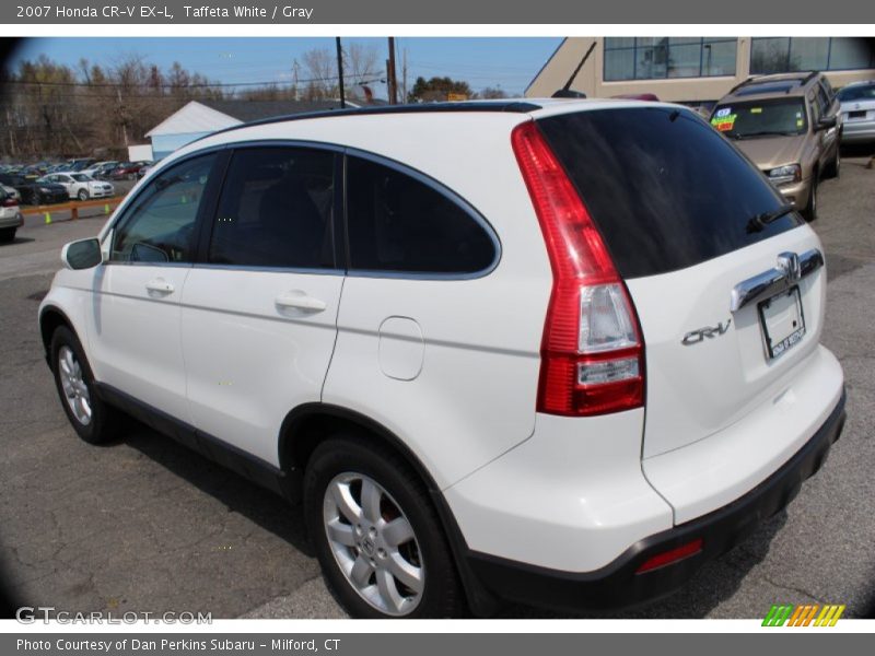 Taffeta White / Gray 2007 Honda CR-V EX-L