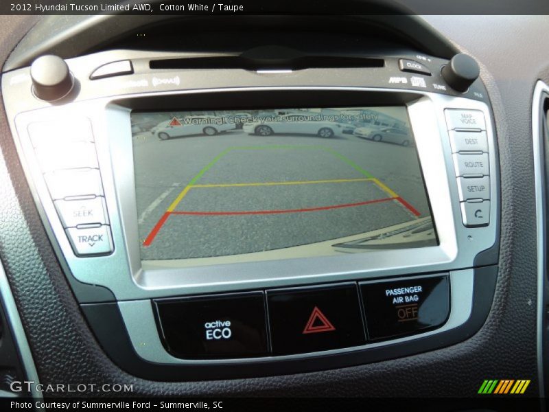 Cotton White / Taupe 2012 Hyundai Tucson Limited AWD