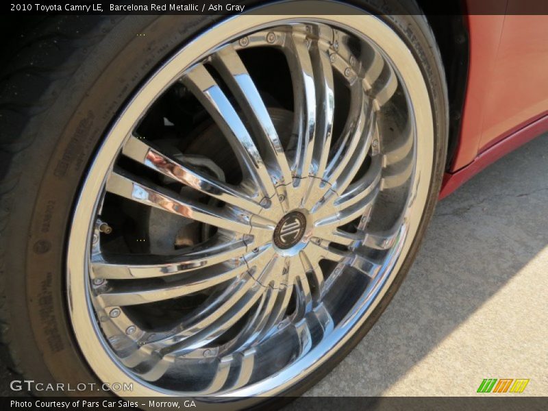 Barcelona Red Metallic / Ash Gray 2010 Toyota Camry LE
