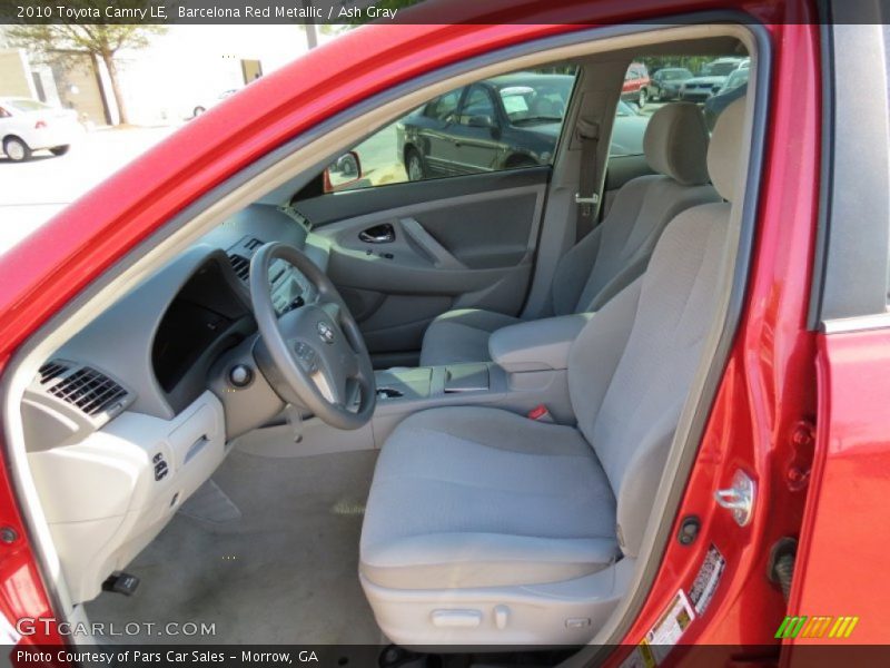 Barcelona Red Metallic / Ash Gray 2010 Toyota Camry LE