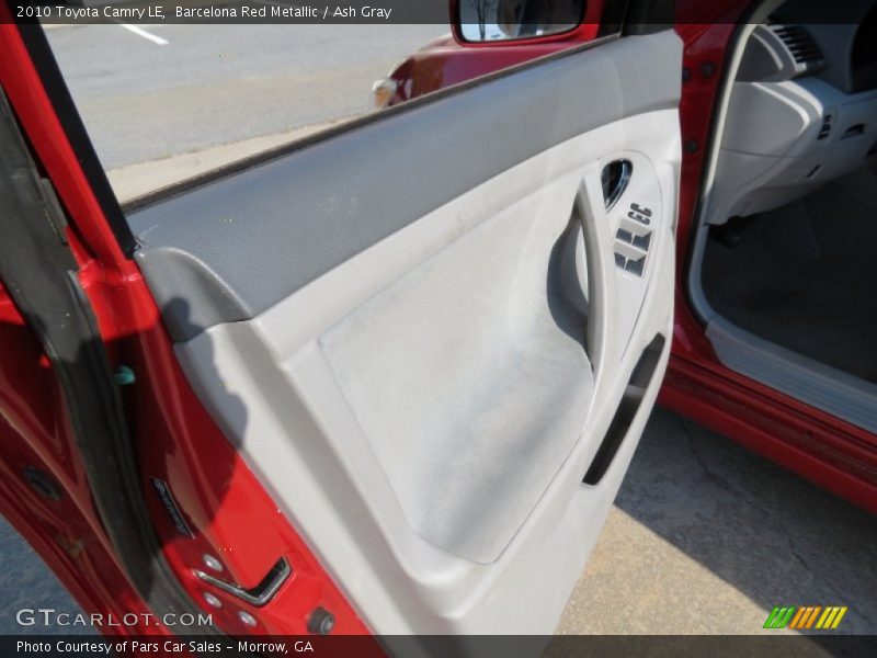 Barcelona Red Metallic / Ash Gray 2010 Toyota Camry LE