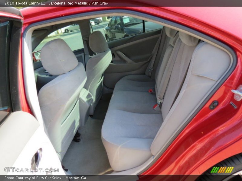 Barcelona Red Metallic / Ash Gray 2010 Toyota Camry LE