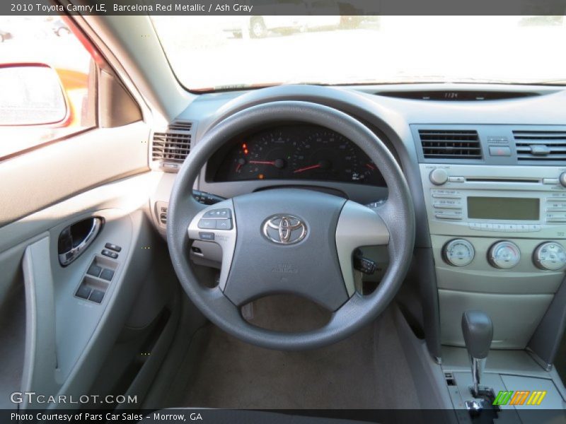 Barcelona Red Metallic / Ash Gray 2010 Toyota Camry LE