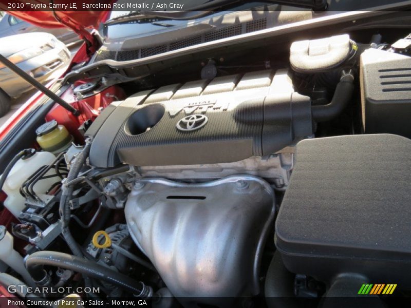 Barcelona Red Metallic / Ash Gray 2010 Toyota Camry LE