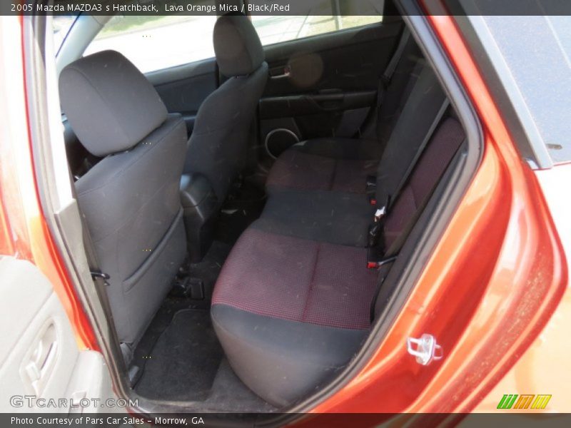 Rear Seat of 2005 MAZDA3 s Hatchback