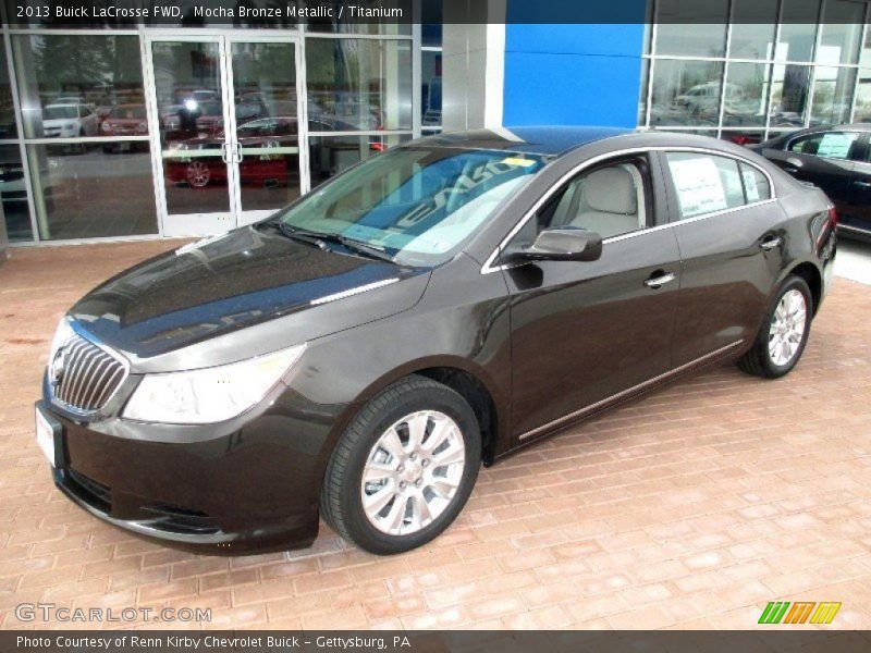 Mocha Bronze Metallic / Titanium 2013 Buick LaCrosse FWD