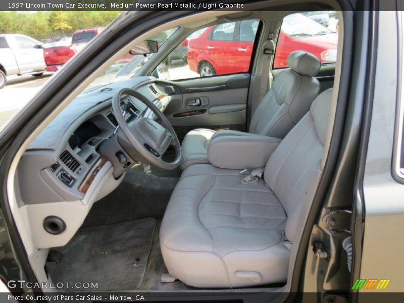 Front Seat of 1997 Town Car Executive
