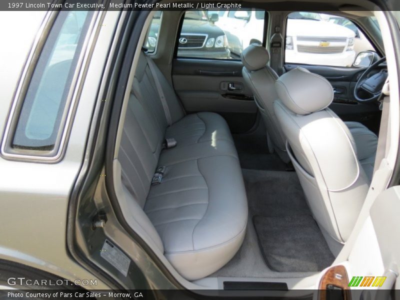 Rear Seat of 1997 Town Car Executive
