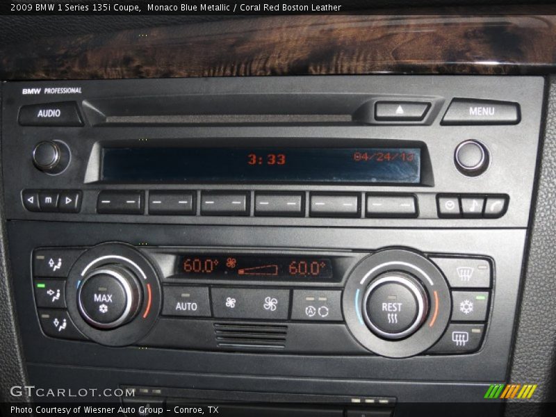 Controls of 2009 1 Series 135i Coupe