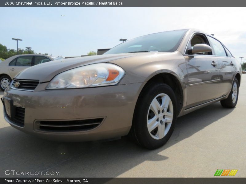 Amber Bronze Metallic / Neutral Beige 2006 Chevrolet Impala LT