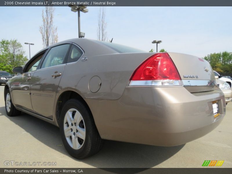 Amber Bronze Metallic / Neutral Beige 2006 Chevrolet Impala LT