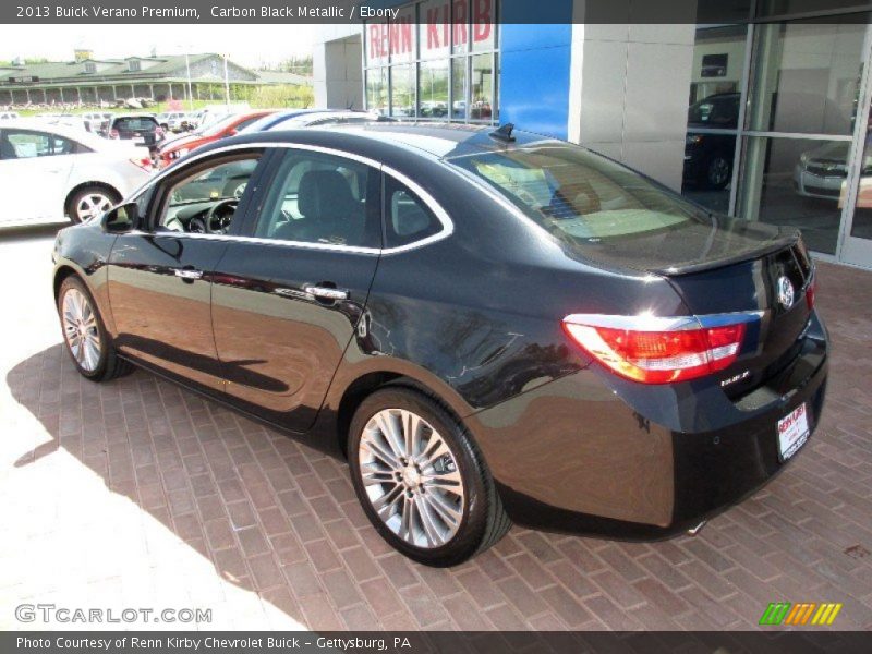 Carbon Black Metallic / Ebony 2013 Buick Verano Premium