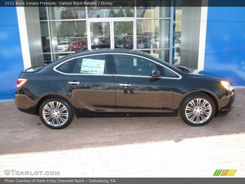 Carbon Black Metallic / Ebony 2013 Buick Verano Premium