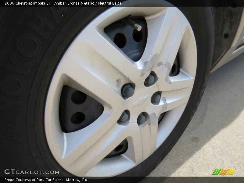 Amber Bronze Metallic / Neutral Beige 2006 Chevrolet Impala LT