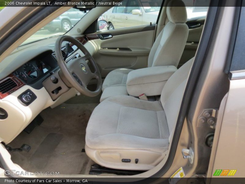 Amber Bronze Metallic / Neutral Beige 2006 Chevrolet Impala LT