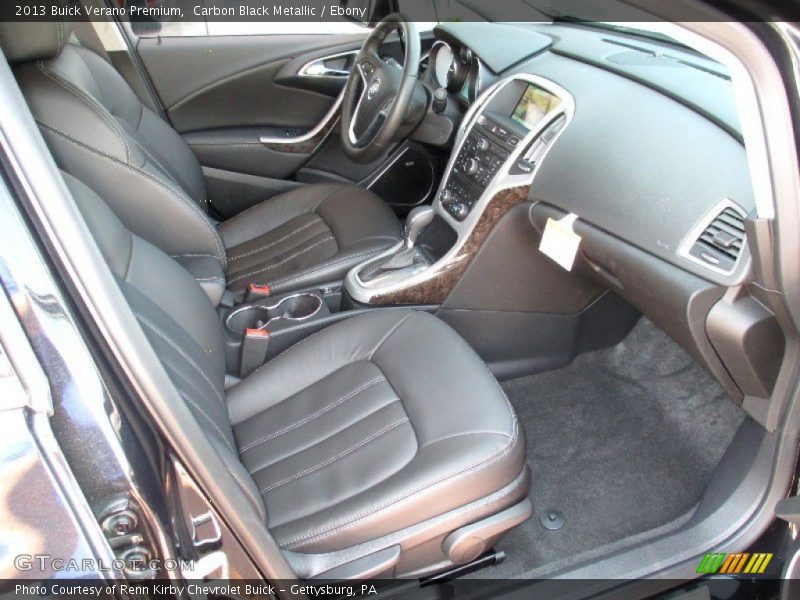  2013 Verano Premium Ebony Interior