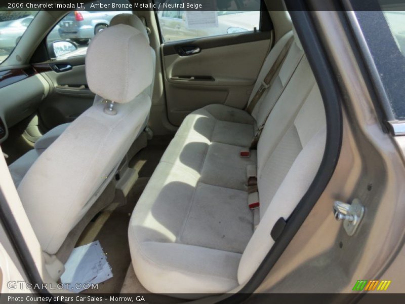 Amber Bronze Metallic / Neutral Beige 2006 Chevrolet Impala LT