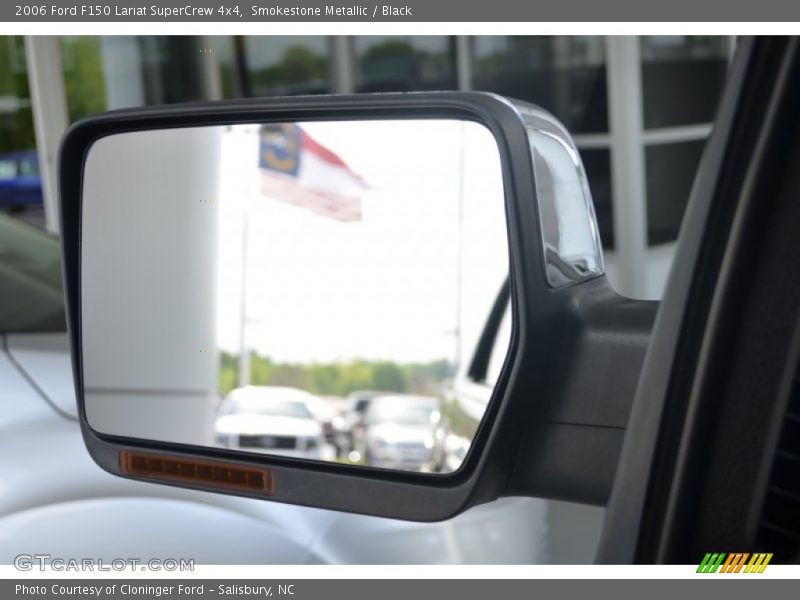 Smokestone Metallic / Black 2006 Ford F150 Lariat SuperCrew 4x4