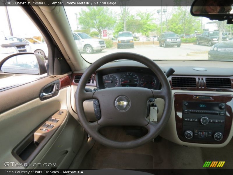 Amber Bronze Metallic / Neutral Beige 2006 Chevrolet Impala LT