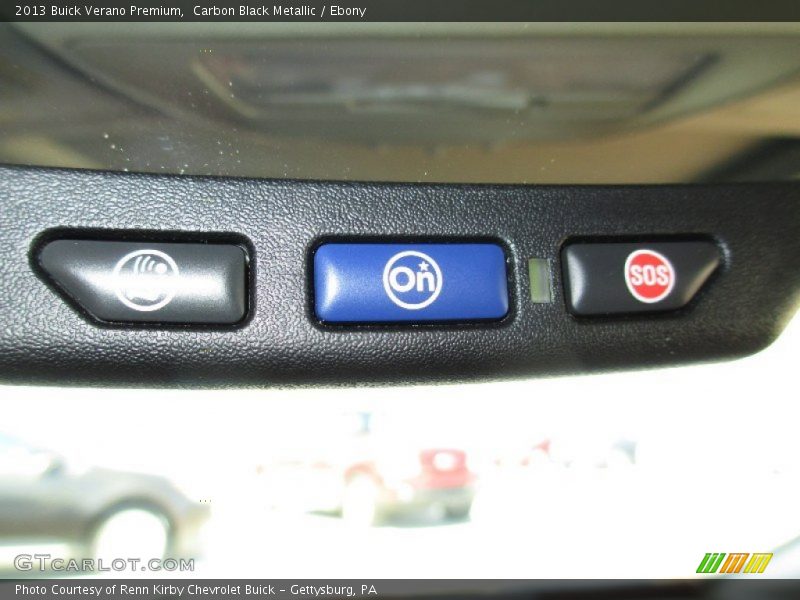 Carbon Black Metallic / Ebony 2013 Buick Verano Premium