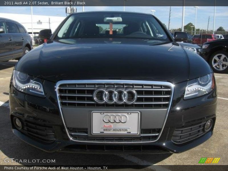 Brilliant Black / Black 2011 Audi A4 2.0T Sedan