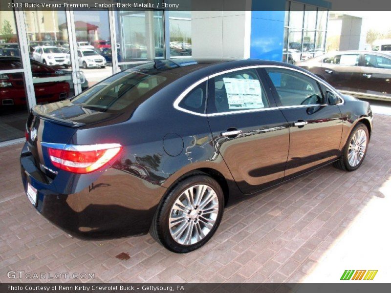 Carbon Black Metallic / Ebony 2013 Buick Verano Premium