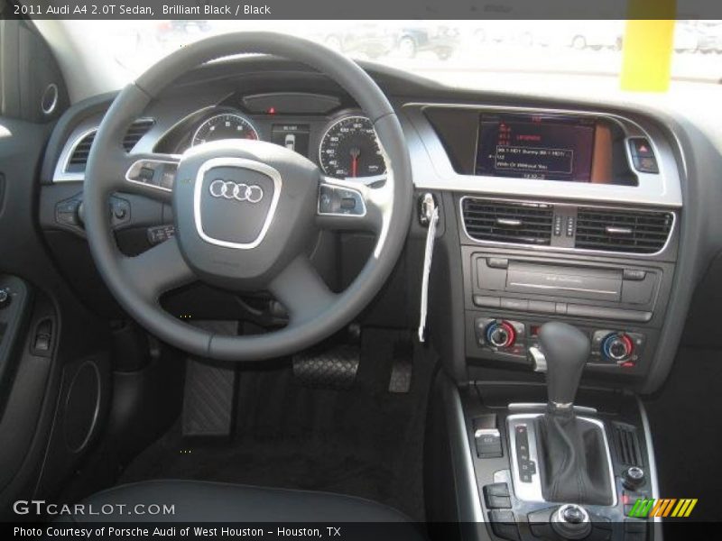 Brilliant Black / Black 2011 Audi A4 2.0T Sedan