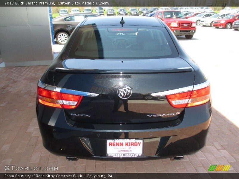 Carbon Black Metallic / Ebony 2013 Buick Verano Premium