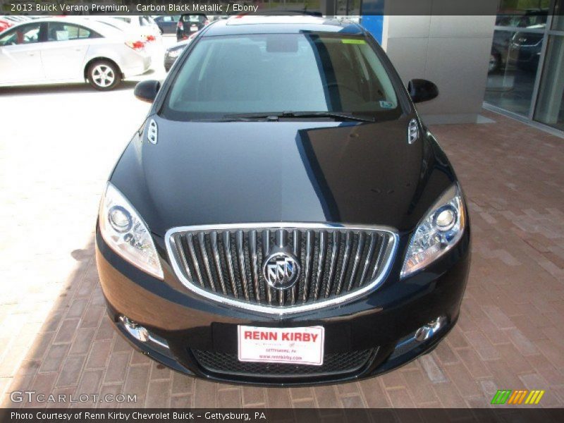 Carbon Black Metallic / Ebony 2013 Buick Verano Premium