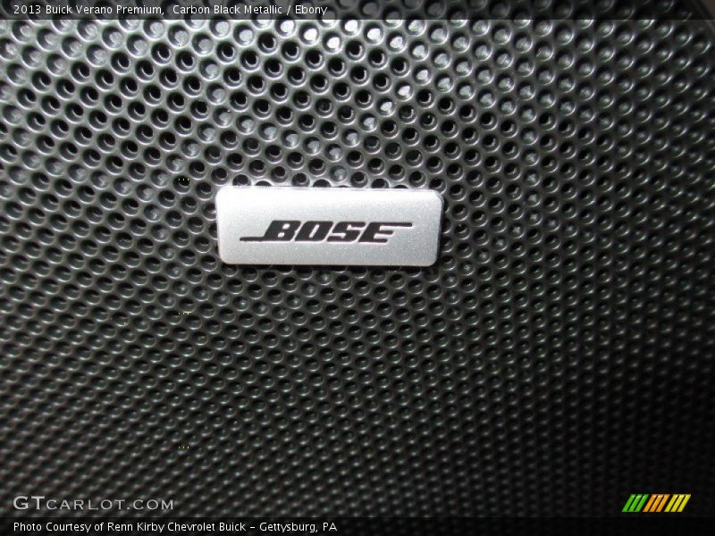 Carbon Black Metallic / Ebony 2013 Buick Verano Premium