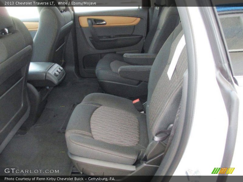 White / Ebony/Mojave 2013 Chevrolet Traverse LT