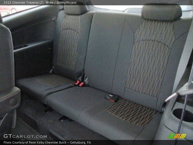 White / Ebony/Mojave 2013 Chevrolet Traverse LT