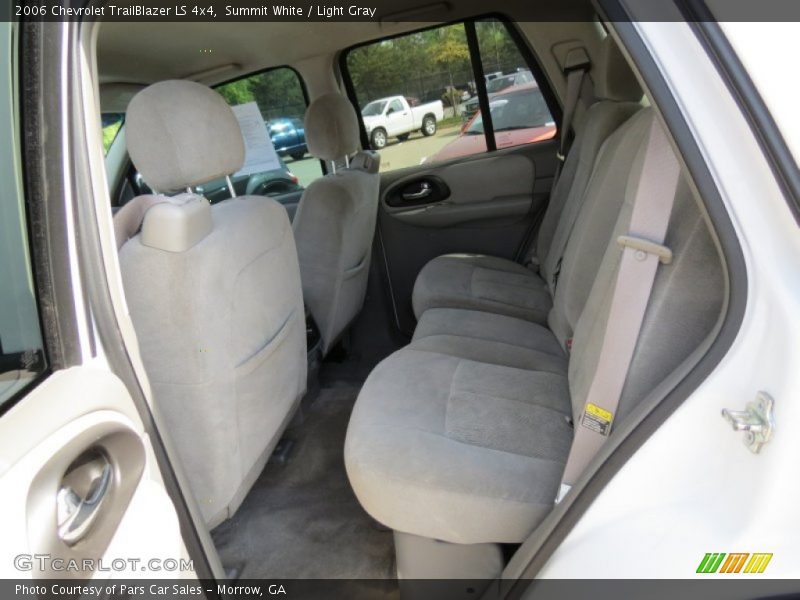 Summit White / Light Gray 2006 Chevrolet TrailBlazer LS 4x4