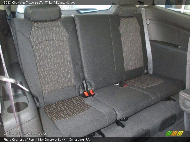 White / Ebony/Mojave 2013 Chevrolet Traverse LT