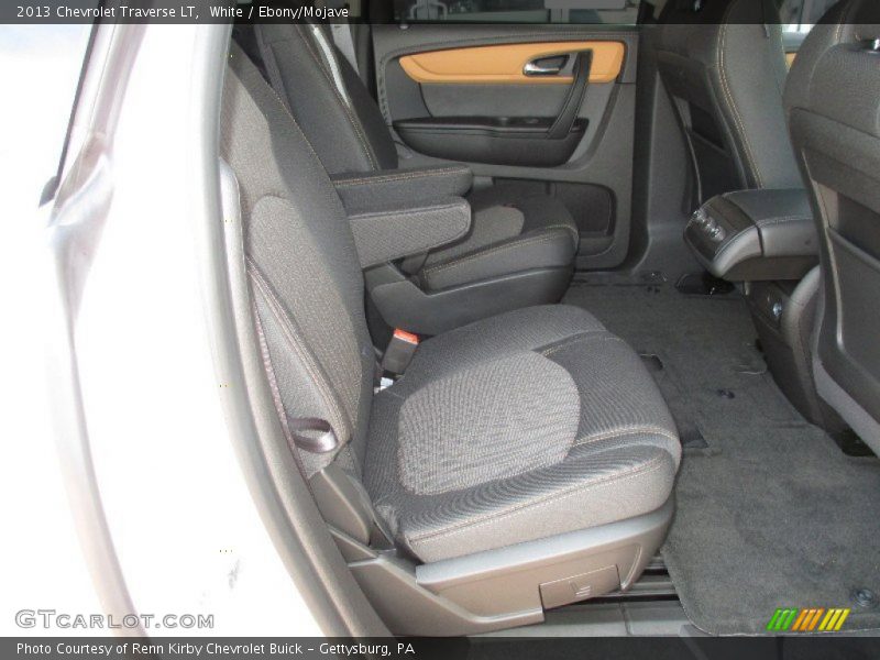 White / Ebony/Mojave 2013 Chevrolet Traverse LT