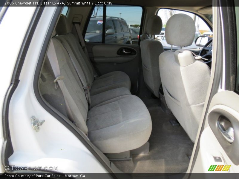 Summit White / Light Gray 2006 Chevrolet TrailBlazer LS 4x4