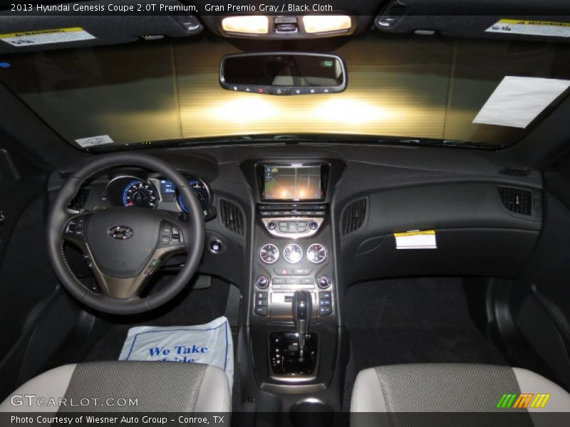 Gran Premio Gray / Black Cloth 2013 Hyundai Genesis Coupe 2.0T Premium