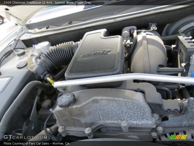 Summit White / Light Gray 2006 Chevrolet TrailBlazer LS 4x4