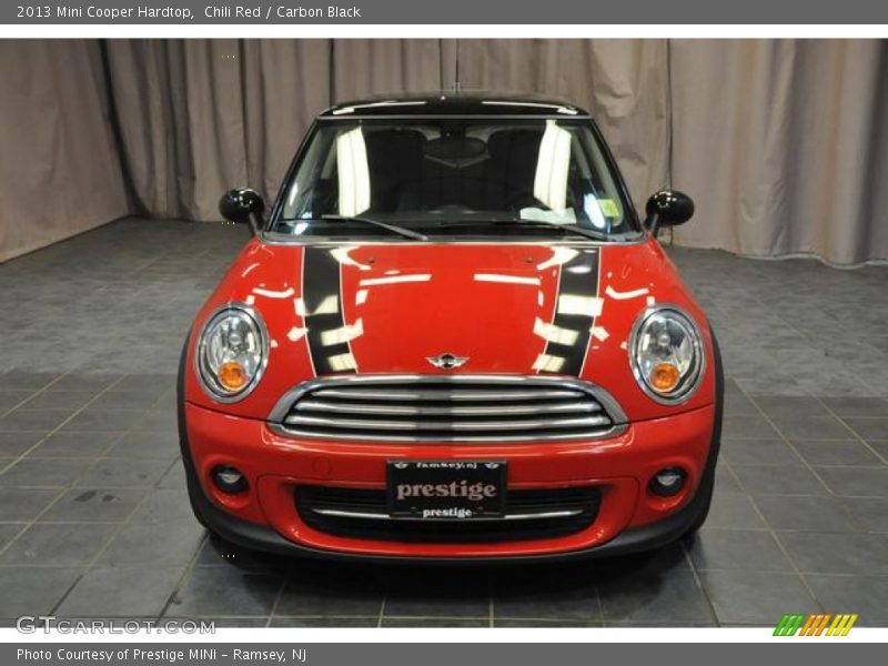 Chili Red / Carbon Black 2013 Mini Cooper Hardtop