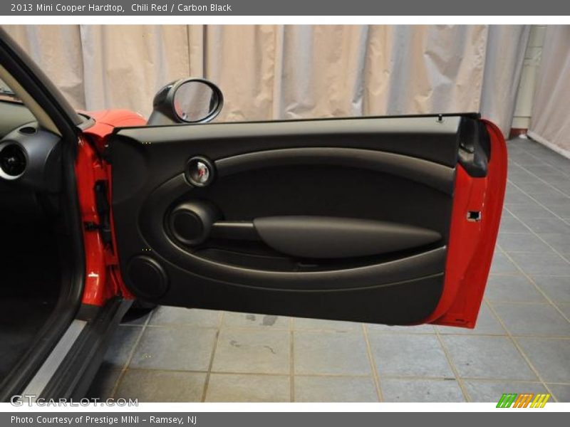 Chili Red / Carbon Black 2013 Mini Cooper Hardtop