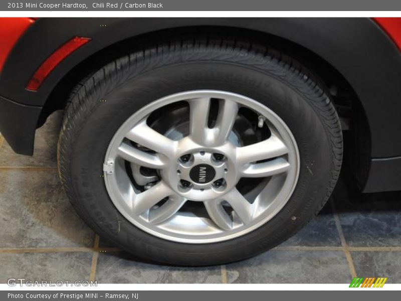Chili Red / Carbon Black 2013 Mini Cooper Hardtop