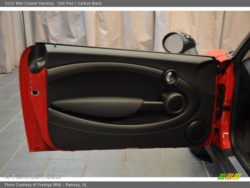 Chili Red / Carbon Black 2013 Mini Cooper Hardtop