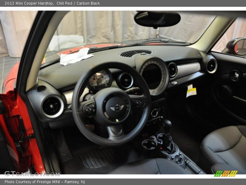 Chili Red / Carbon Black 2013 Mini Cooper Hardtop